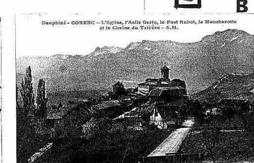 Ville de CORENC Carte postale ancienne