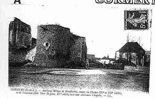 Ville de CORMERY Carte postale ancienne