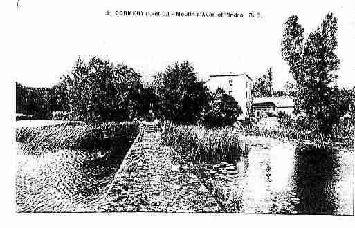 Ville de CORMERY Carte postale ancienne