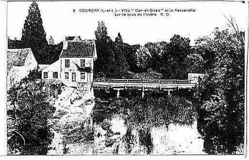 Ville de CORMERY Carte postale ancienne