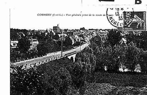 Ville de CORMERY Carte postale ancienne