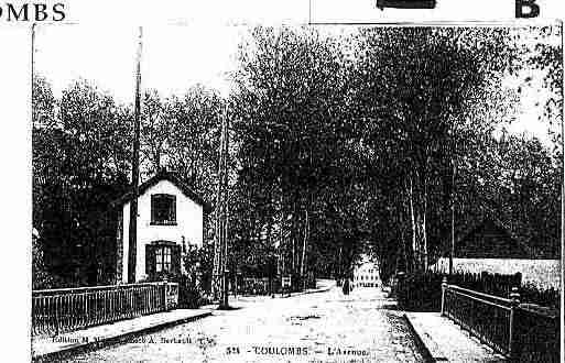 Ville de COULOMBS Carte postale ancienne