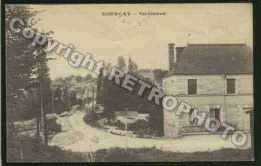 Ville de COURCAY Carte postale ancienne