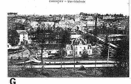 Ville de COURCAY Carte postale ancienne