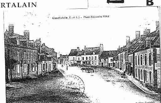 Ville de COURTALAIN Carte postale ancienne