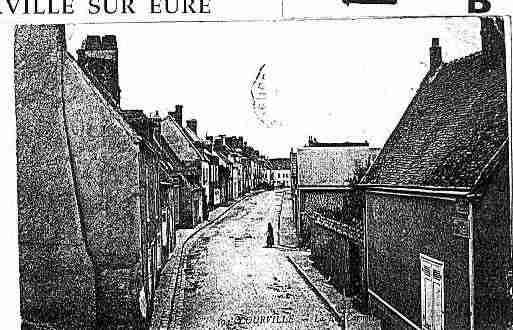 Ville de COURVILLESUREURE Carte postale ancienne