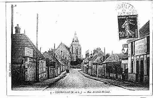 Ville de COURVILLESUREURE Carte postale ancienne