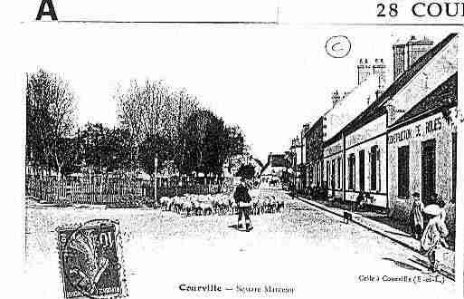 Ville de COURVILLESUREURE Carte postale ancienne