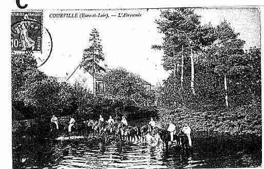 Ville de COURVILLESUREURE Carte postale ancienne