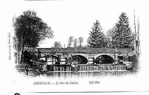 Ville de COURVILLESUREURE Carte postale ancienne