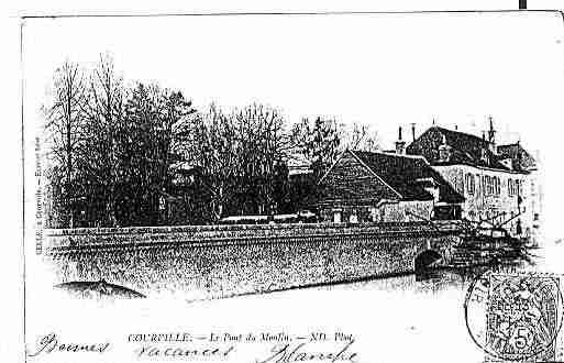 Ville de COURVILLESUREURE Carte postale ancienne