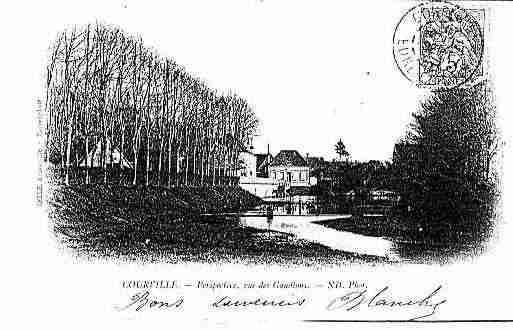 Ville de COURVILLESUREURE Carte postale ancienne