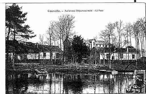 Ville de COURVILLESUREURE Carte postale ancienne