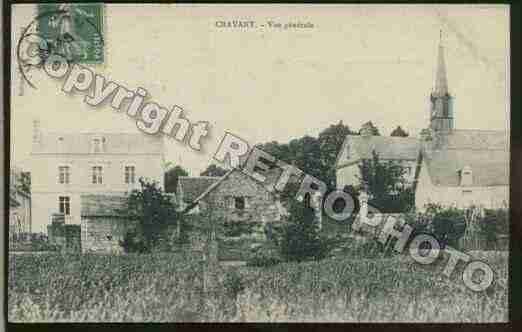 Ville de CRAVANTLESCOTEAUX Carte postale ancienne