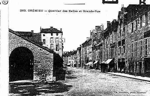 Ville de CREMIEU Carte postale ancienne