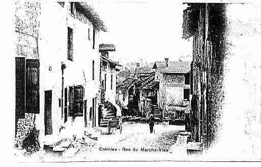 Ville de CREMIEU Carte postale ancienne