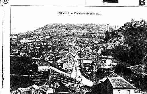 Ville de CREMIEU Carte postale ancienne