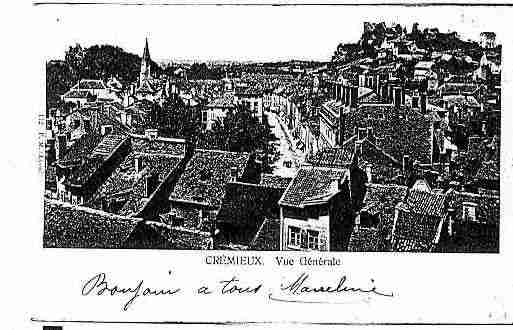 Ville de CREMIEU Carte postale ancienne