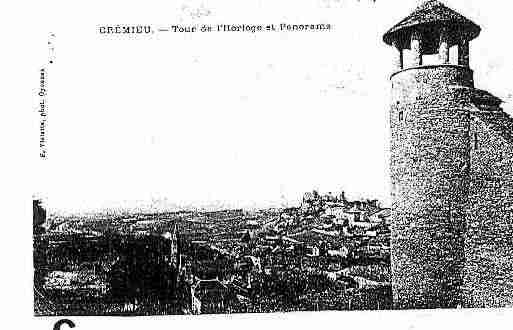 Ville de CREMIEU Carte postale ancienne