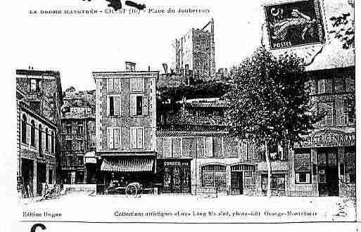 Ville de CREST Carte postale ancienne