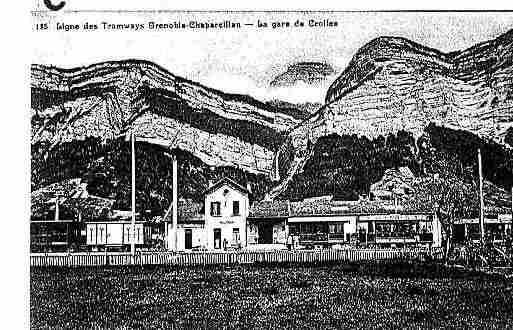 Ville de CROLLES Carte postale ancienne