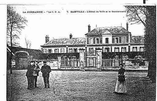 Ville de DAMVILLE Carte postale ancienne