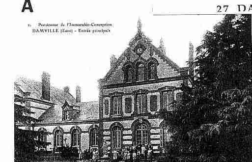 Ville de DAMVILLE Carte postale ancienne