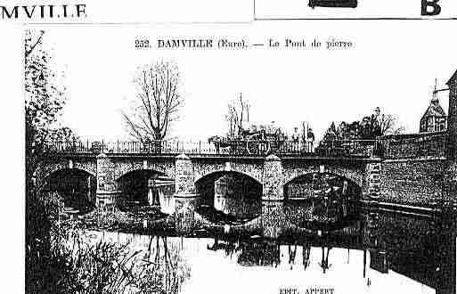 Ville de DAMVILLE Carte postale ancienne