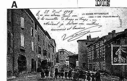 Ville de DIE Carte postale ancienne