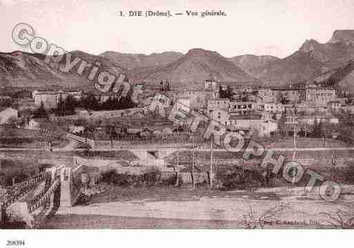 Ville de DIE Carte postale ancienne