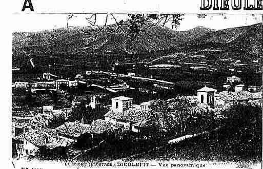 Ville de DIEULEFIT Carte postale ancienne