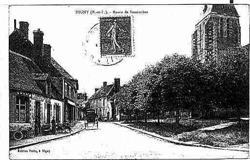 Ville de DIGNY Carte postale ancienne