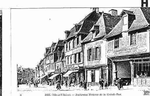 Ville de DOLDEBRETAGNE Carte postale ancienne