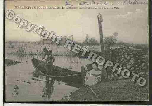 Ville de DOLDEBRETAGNE Carte postale ancienne