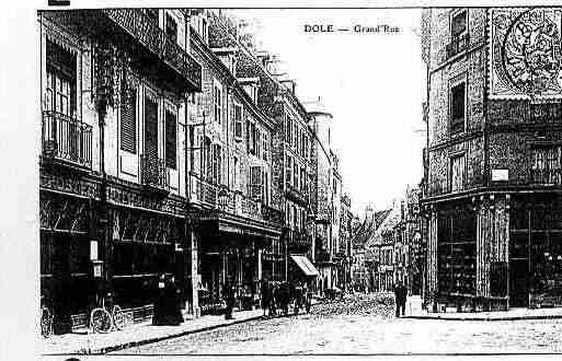 Ville de DOLE Carte postale ancienne