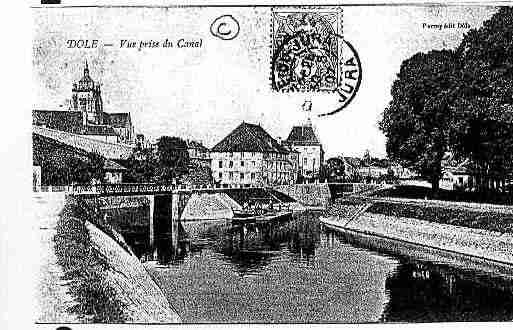 Ville de DOLE Carte postale ancienne