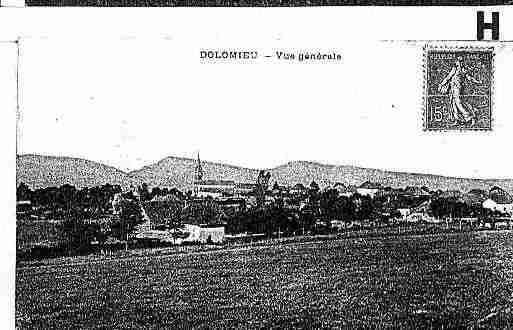 Ville de DOLOMIEU Carte postale ancienne