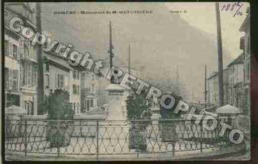 Ville de DOMENE Carte postale ancienne