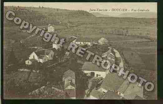 Ville de DOUCIER Carte postale ancienne