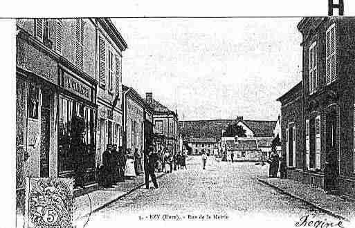 Ville de EZYSUREURE Carte postale ancienne