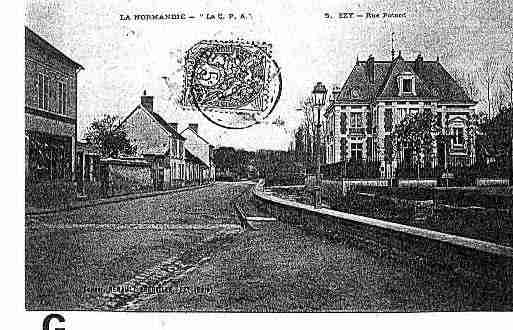 Ville de EZYSUREURE Carte postale ancienne