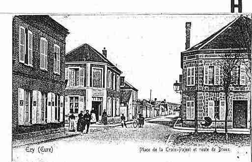 Ville de EZYSUREURE Carte postale ancienne