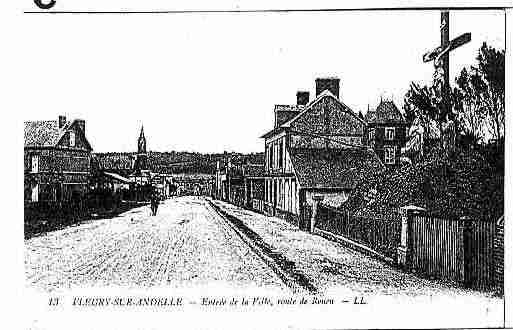 Ville de FLEURYSURANDELLE Carte postale ancienne