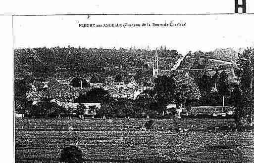 Ville de FLEURYSURANDELLE Carte postale ancienne