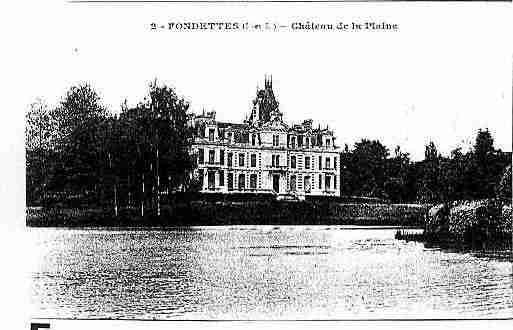 Ville de FONDETTES Carte postale ancienne