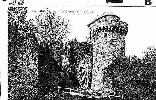 Ville de FOUGERES Carte postale ancienne