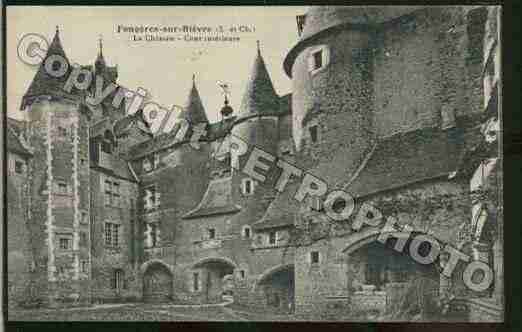 Ville de FOUGERESSURBIEVRE Carte postale ancienne