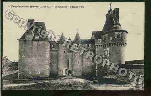 Ville de FOUGERESSURBIEVRE Carte postale ancienne