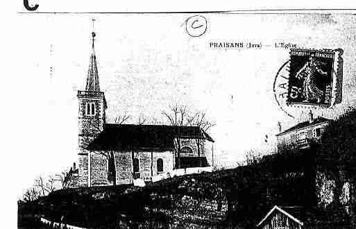 Ville de FRAISANS Carte postale ancienne