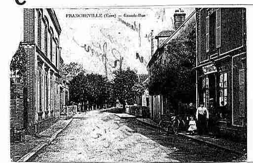 Ville de FRANCHEVILLE Carte postale ancienne